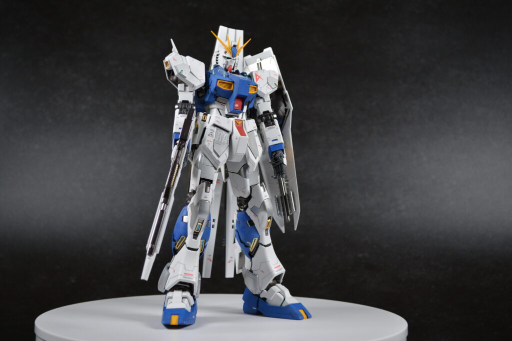 MGνガンダムVer.kaを塗装作成します。追加画像を発見したので【完成編其ノ弐】です。バンダイ（BANDAI）の画像