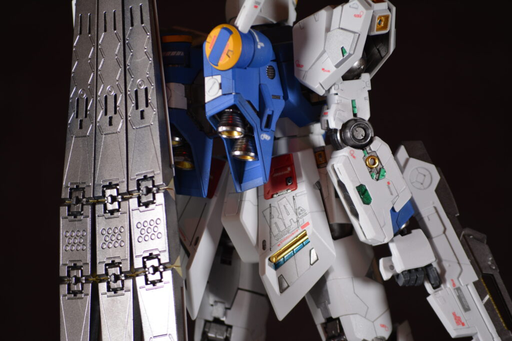 MGνガンダムVer.kaを塗装作成します。追加画像を発見したので【完成編其ノ弐】です。バンダイ（BANDAI）の画像