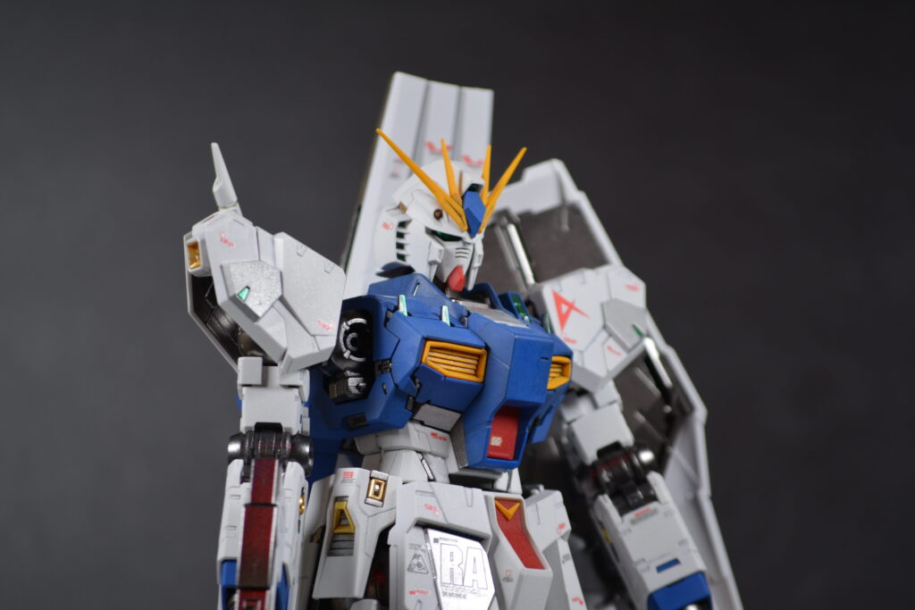 MGνガンダムVer.kaを塗装作成します。追加画像を発見したので【完成編其ノ弐】です。バンダイ（BANDAI）の画像