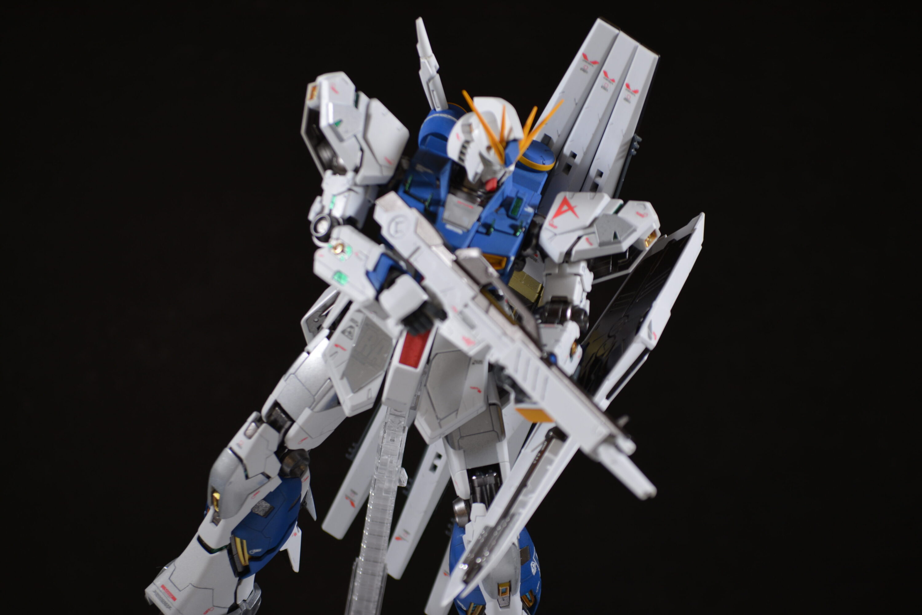 MGνガンダムVer.kaを塗装作成します。追加画像を発見したので【完成編其ノ弐】です。バンダイ（BANDAI）の画像