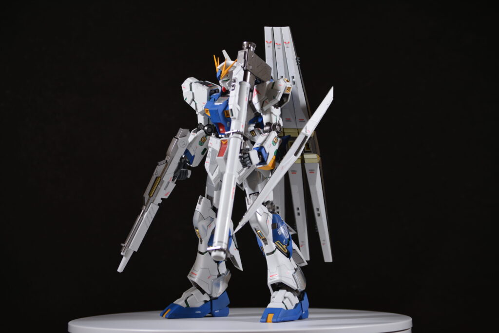 MGνガンダムVer.kaを塗装作成します。追加画像を発見したので【完成編其ノ弐】です。バンダイ（BANDAI）の画像