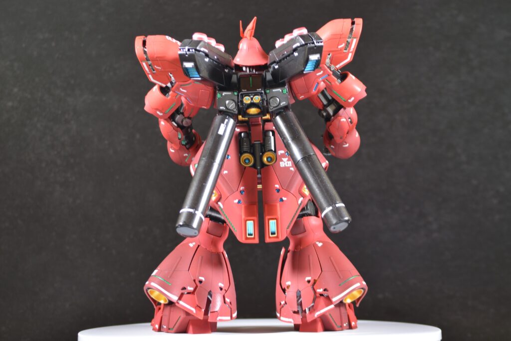 MGサザビーVer.kaを塗装作成します。追加画像を発見したので完成編其ノ弐です。バンダイ（BANDAI）の画像