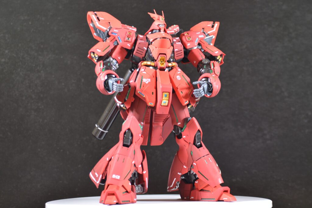 MGサザビーVer.kaを塗装作成します。追加画像を発見したので完成編其ノ弐です。バンダイ（BANDAI）の画像