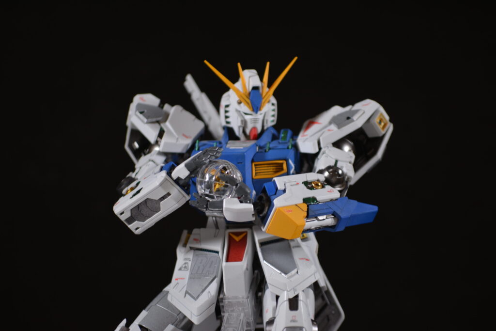 MGνガンダムVer.kaを塗装作成します。追加画像を発見したので【完成編其ノ弐】です。バンダイ（BANDAI）の画像