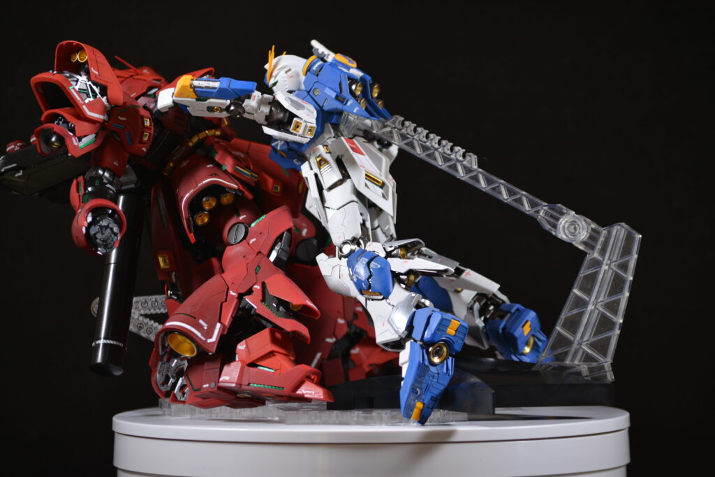 MGνガンダムVer.kaを塗装作成します。追加画像を発見したので【完成編其ノ弐】です。バンダイ（BANDAI）の画像