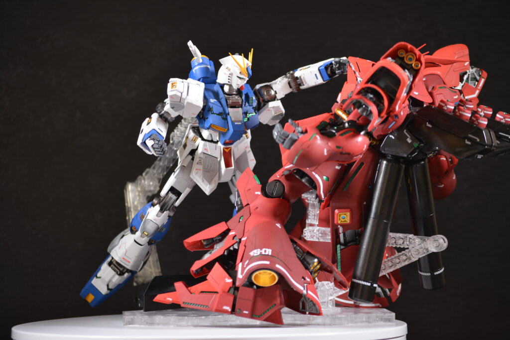 MGνガンダムVer.kaを塗装作成します。追加画像を発見したので【完成編其ノ弐】です。バンダイ（BANDAI）の画像