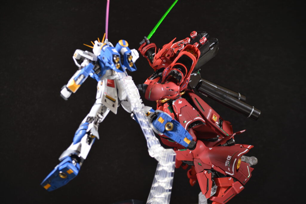 MGサザビーVer.kaを塗装作成します。追加画像を発見したので完成編其ノ弐です。バンダイ（BANDAI）の画像