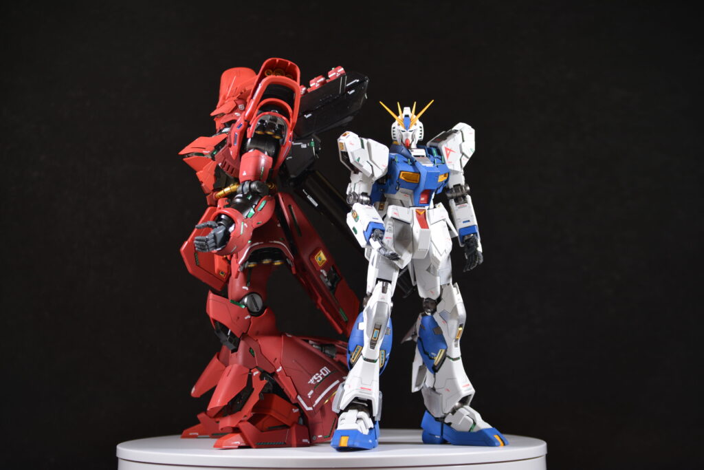 MGνガンダムVer.kaを塗装作成します。追加画像を発見したので【完成編其ノ弐】です。バンダイ（BANDAI）の画像