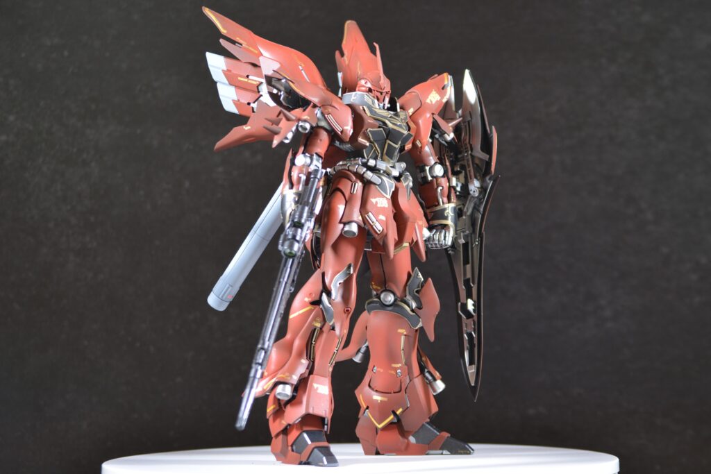 MGシナンジュVer.kaを塗装作成します。追加画像を発見したので完成編その2です。バンダイ（BANDAI）の画像