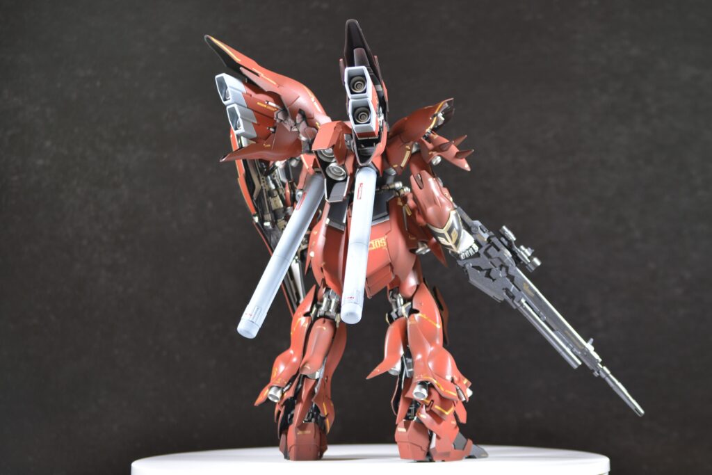 MGシナンジュVer.kaを塗装作成します。追加画像を発見したので完成編その2です。バンダイ（BANDAI）の画像