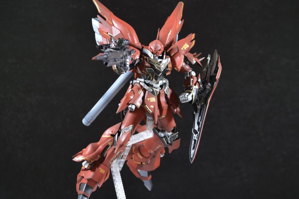 MGシナンジュVer.kaを塗装作成します。追加画像を発見したので完成編その2です。バンダイ（BANDAI）の画像