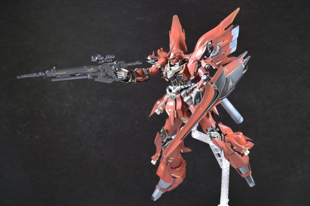 MGシナンジュVer.kaを塗装作成します。追加画像を発見したので完成編その2です。バンダイ（BANDAI）の画像