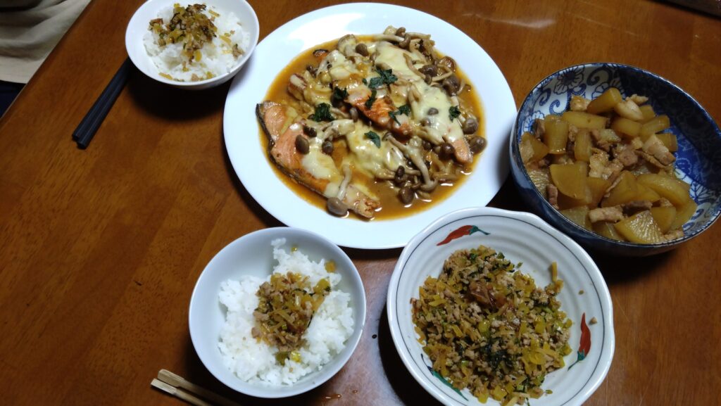 さけときのこのチーズ焼き。の画像