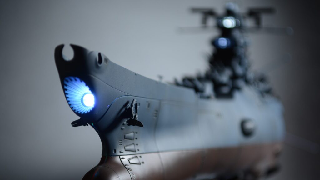 1/500 宇宙戦艦ヤマトを塗装して電飾作成する、その14。完成編ですの画像