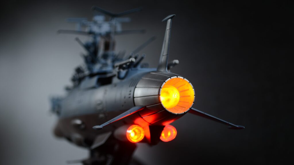 1/500 宇宙戦艦ヤマトを塗装して電飾作成する、その14。完成編ですの画像