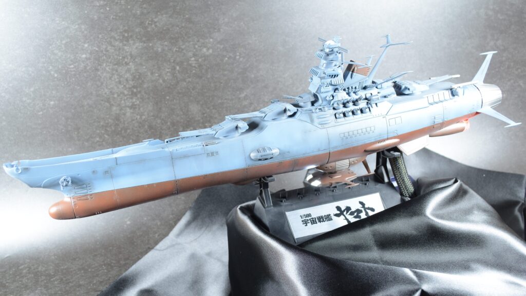 1/500 宇宙戦艦ヤマトを塗装して電飾作成する、その14。完成編ですの画像