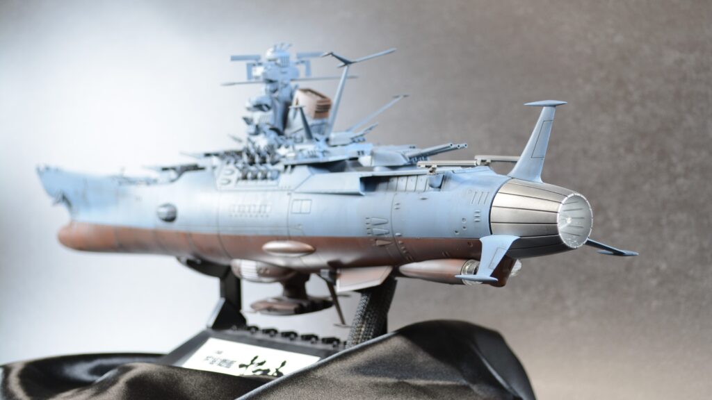 1/500 宇宙戦艦ヤマトを塗装して電飾作成する、その14。完成編ですの画像