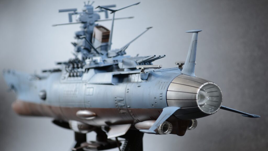 1/500 宇宙戦艦ヤマトを塗装して電飾作成する、その14。完成編ですの画像