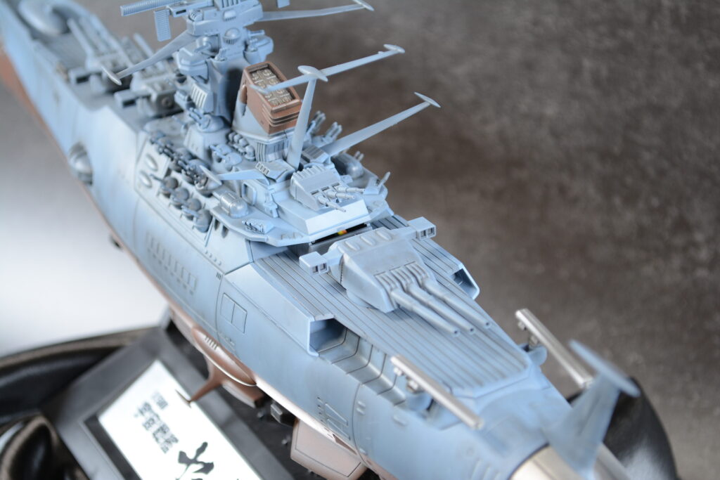 1/500 宇宙戦艦ヤマトを塗装して電飾作成する、その14。完成編ですの画像