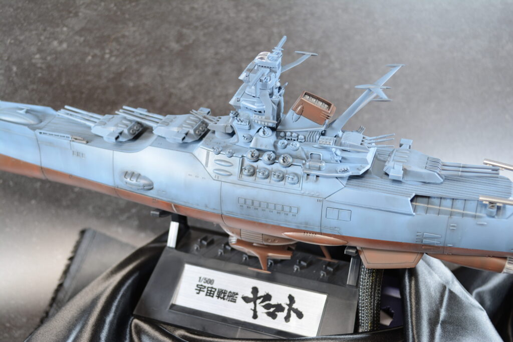 1/500 宇宙戦艦ヤマトを塗装して電飾作成する、その14。完成編ですの画像