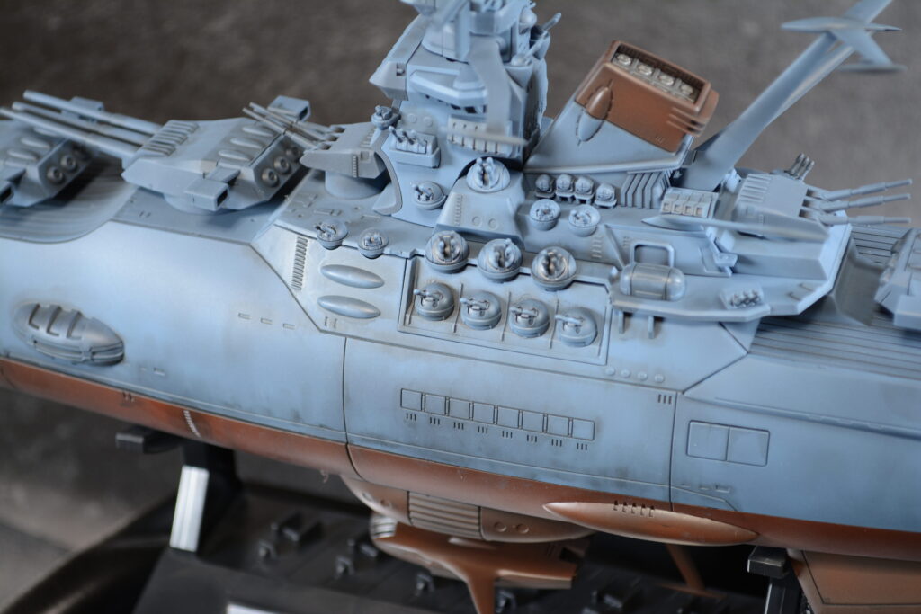 1/500 宇宙戦艦ヤマトを塗装して電飾作成する、その14。完成編ですの画像