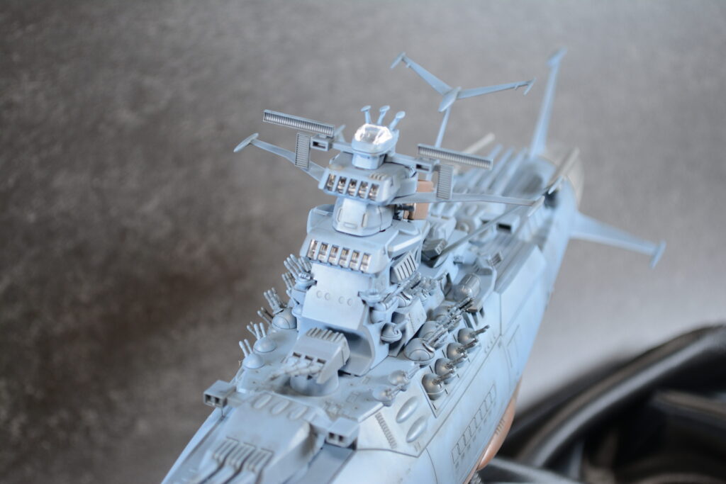 1/500 宇宙戦艦ヤマトを塗装して電飾作成する、その14。完成編ですの画像