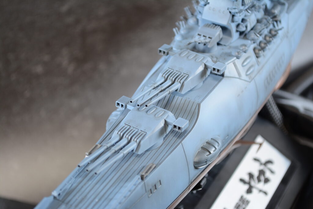 1/500 宇宙戦艦ヤマトを塗装して電飾作成する、その14。完成編ですの画像