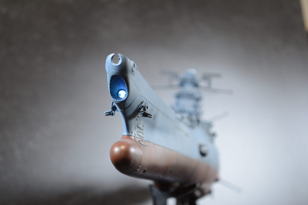 1/500 宇宙戦艦ヤマトを塗装して電飾作成する、その14。完成編ですの画像