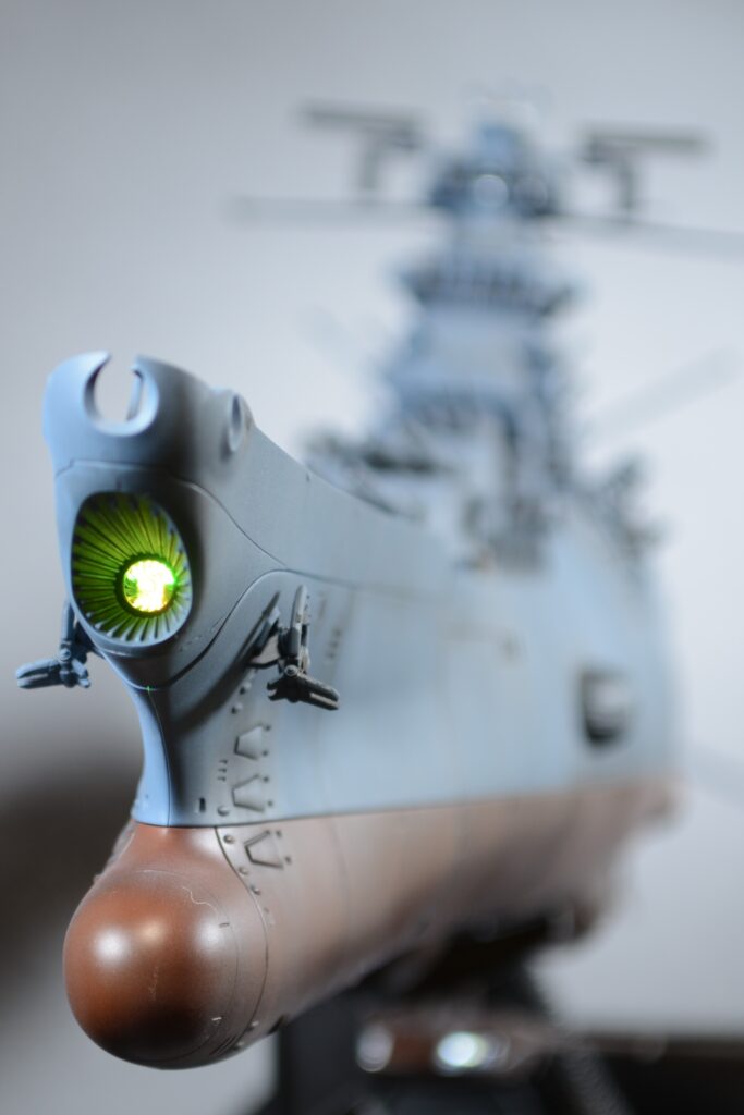 1/500 宇宙戦艦ヤマトを塗装して電飾作成する、その14。完成編ですの画像