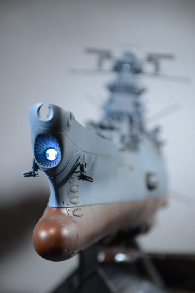 1/500 宇宙戦艦ヤマトを塗装して電飾作成する、その14。完成編ですの画像
