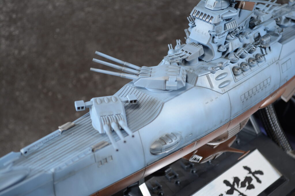 1/500 宇宙戦艦ヤマトを塗装して電飾作成する、その14。完成編ですの画像