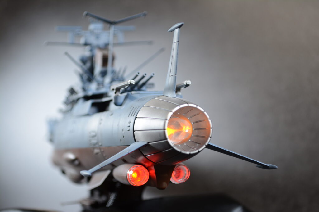 1/500 宇宙戦艦ヤマトを塗装して電飾作成する、その14。完成編ですの画像