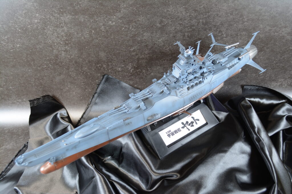 1/500 宇宙戦艦ヤマトを塗装して電飾作成する、その14。完成編ですの画像