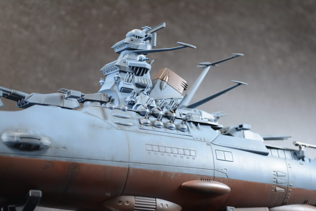1/500 宇宙戦艦ヤマトを塗装して電飾作成する、その14。完成編ですの画像