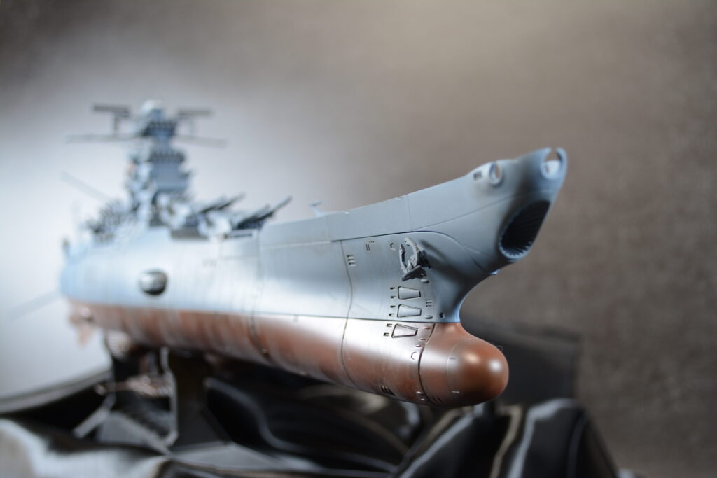 1/500 宇宙戦艦ヤマトを塗装して電飾作成する、その14。完成編ですの画像