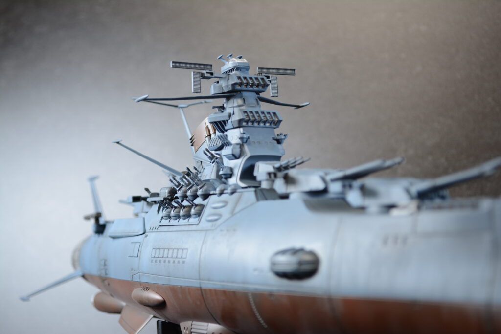 1/500 宇宙戦艦ヤマトを塗装して電飾作成する、その14。完成編ですの画像