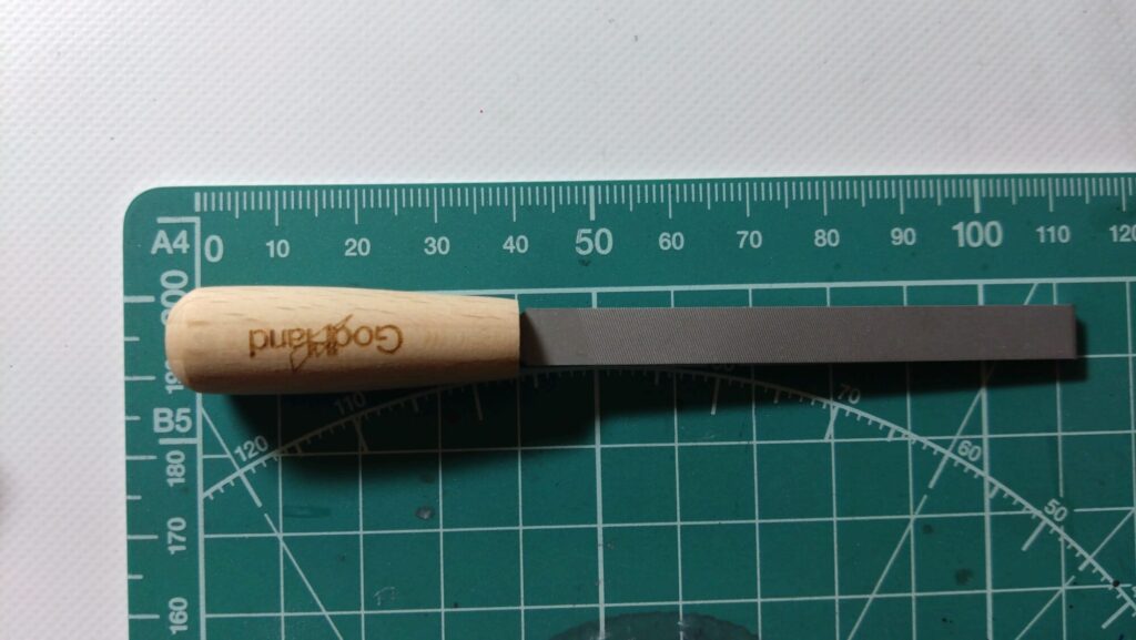 ゴッドハンド(GodHand) ミニヤスリカスタム GH-IY-M で削ってレビューしますの画像