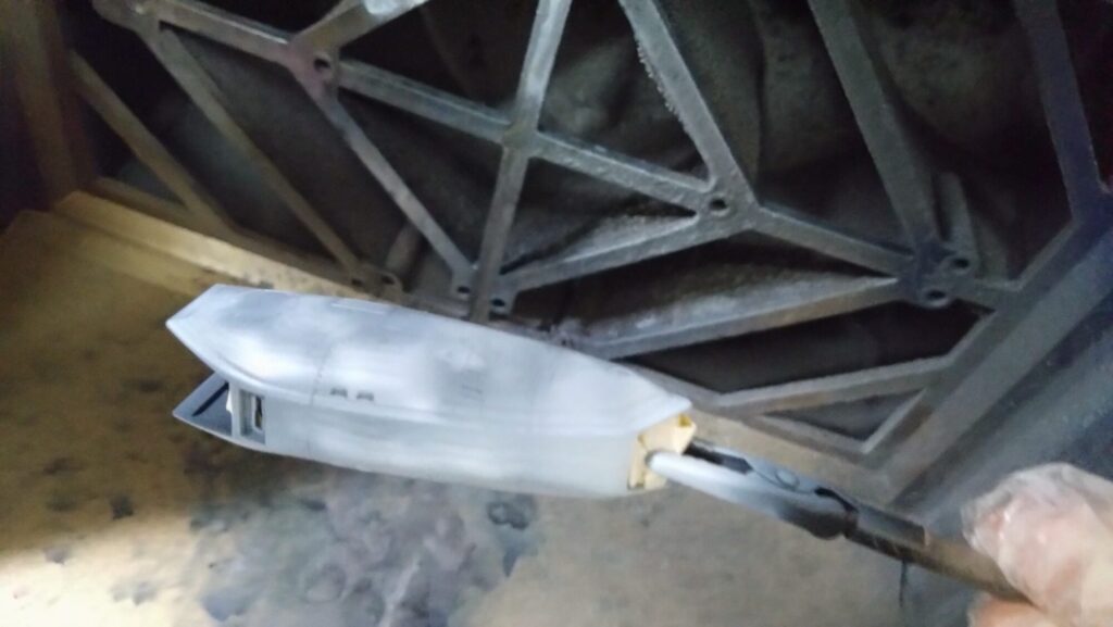 ハセガワ（Hasegawa）の1/72 VF-1 ストライクガウォークバルキリーを作成します。⑨エアブラシでグラデーション塗装、黒立ち上げ塗装を楽しむ。その２の画像