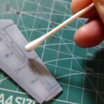 ハセガワ（Hasegawa）の1/72 VF-1 ストライクガウォークバルキリーを作成します。⑩ハセガワのキット特徴、精密なモールドにスミ入れをしていきますの画像