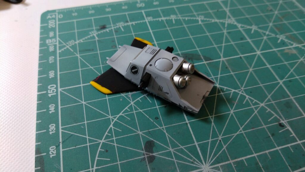 ハセガワ（Hasegawa）の1/72 VF-1 ストライクガウォークバルキリー、今回の最終組み立てで完成ですの画像