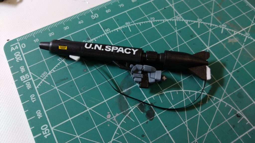 ハセガワ（Hasegawa）の1/72 VF-1 ストライクガウォークバルキリー、今回の最終組み立てで完成ですの画像