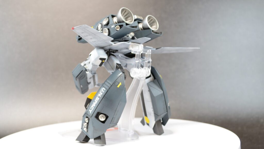 ハセガワ（Hasegawa）の1/72 VF-1 ストライクガウォークバルキリーを作成します。⑭完成編、ガウォークとファイターを並べてギャラリーしますの画像