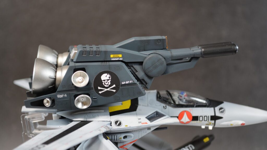 ハセガワ（Hasegawa）の1/72 VF-1 ストライクガウォークバルキリーを作成します。⑭完成編、ガウォークとファイターを並べてギャラリーしますの画像