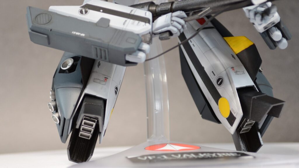 ハセガワ（Hasegawa）の1/72 VF-1 ストライクガウォークバルキリーを作成します。⑭完成編、ガウォークとファイターを並べてギャラリーしますの画像