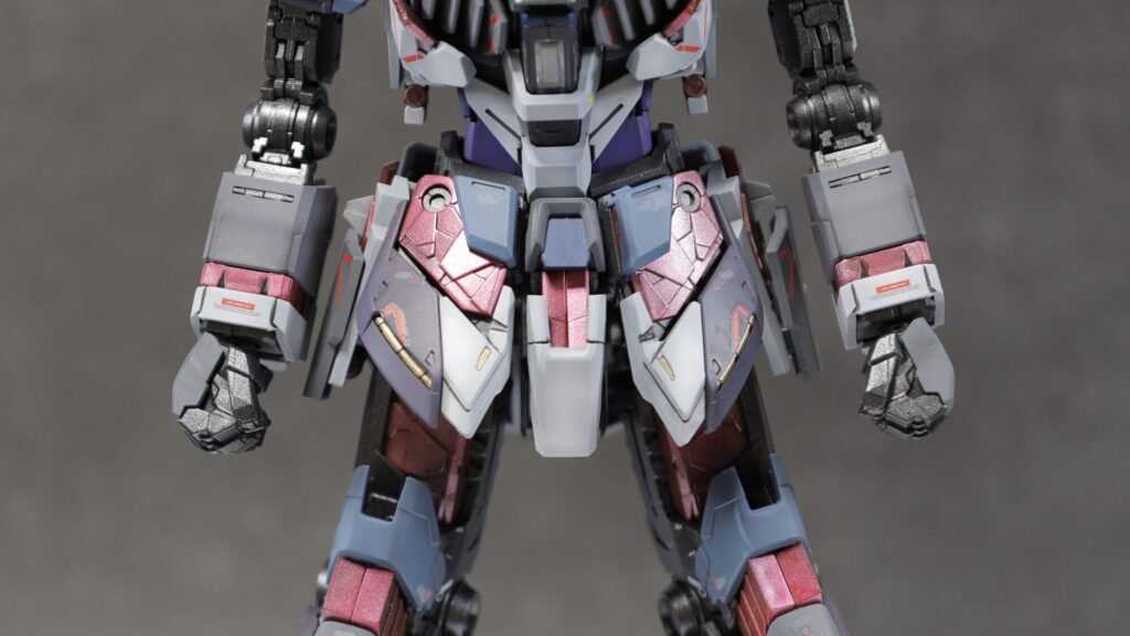 MG 1/100 ナラティブガンダム C装備 Ver.Kaを塗装作成します。⑬ナラティブガンダム完成編。ユニコーン、νガンダムと並べてみますの画像
