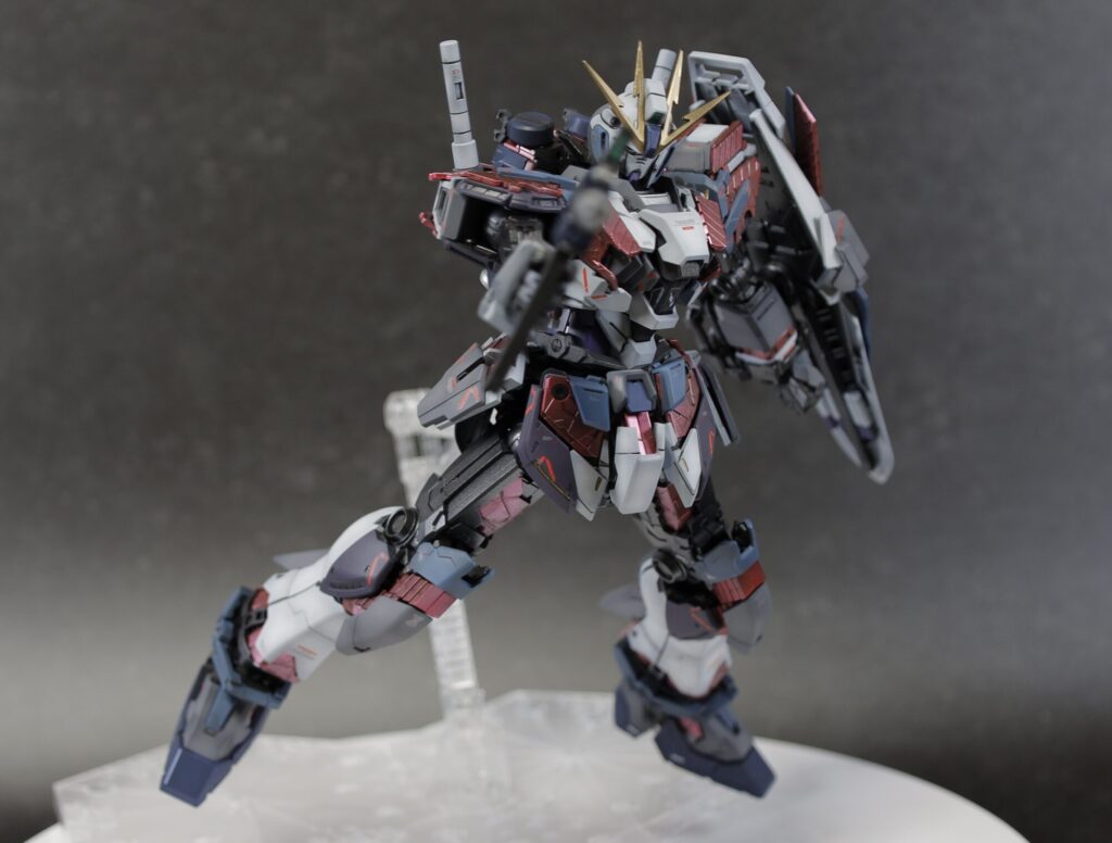 MG 1/100 ナラティブガンダム C装備 Ver.Kaを塗装作成します。⑬ナラティブガンダム完成編。ユニコーン、νガンダムと並べてみますの画像