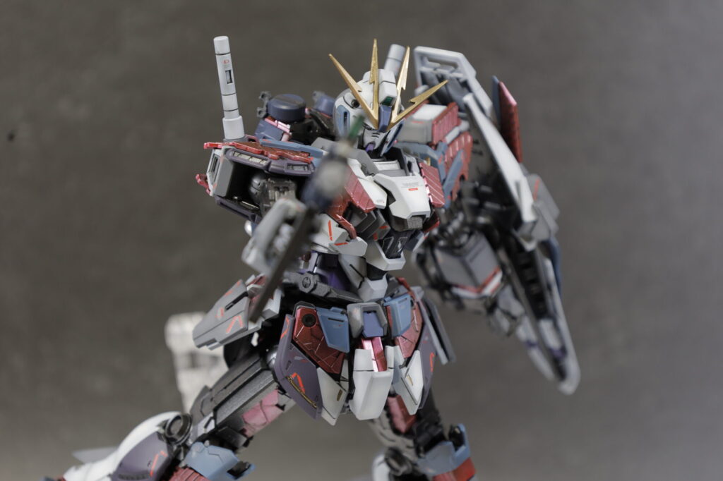 MG 1/100 ナラティブガンダム C装備 Ver.Kaを塗装作成します。⑬ナラティブガンダム完成編。ユニコーン、νガンダムと並べてみますの画像