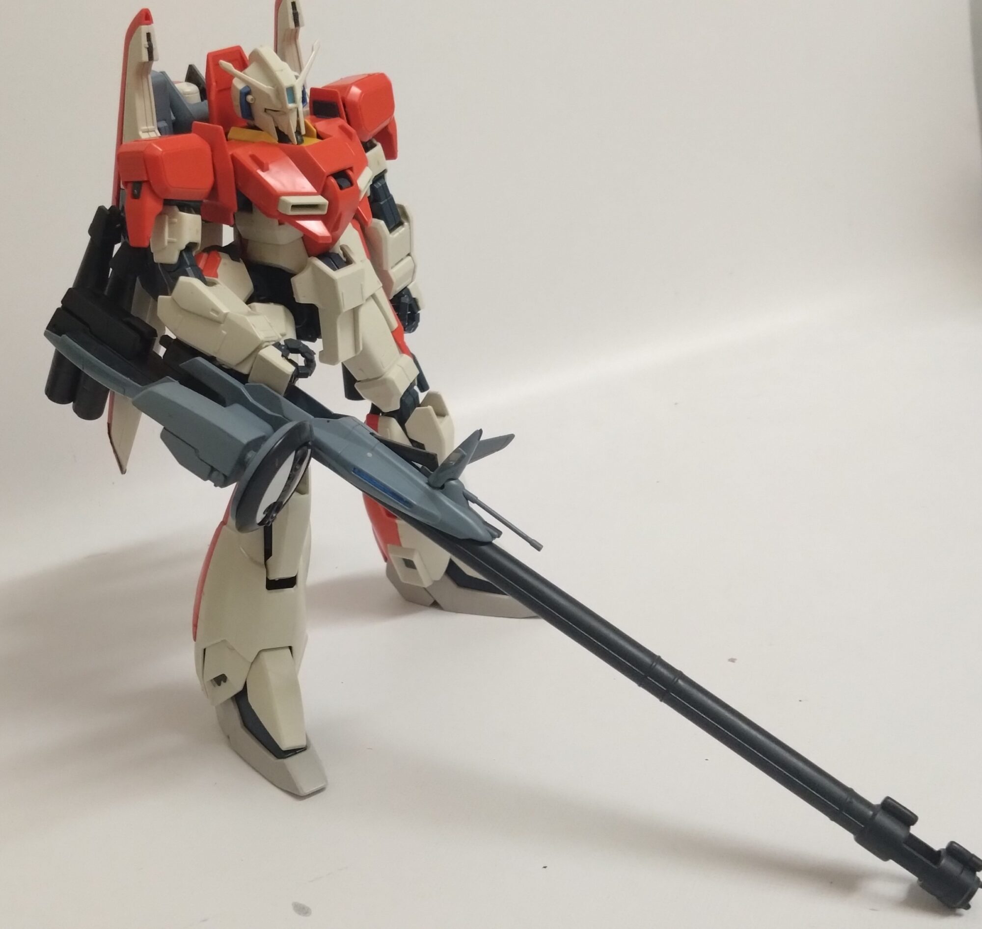 中古組み立て済みのMGゼータプラスA1+C1を分解して合成します。中古MGガンプラを再構築しながら改造する準備をするの画像