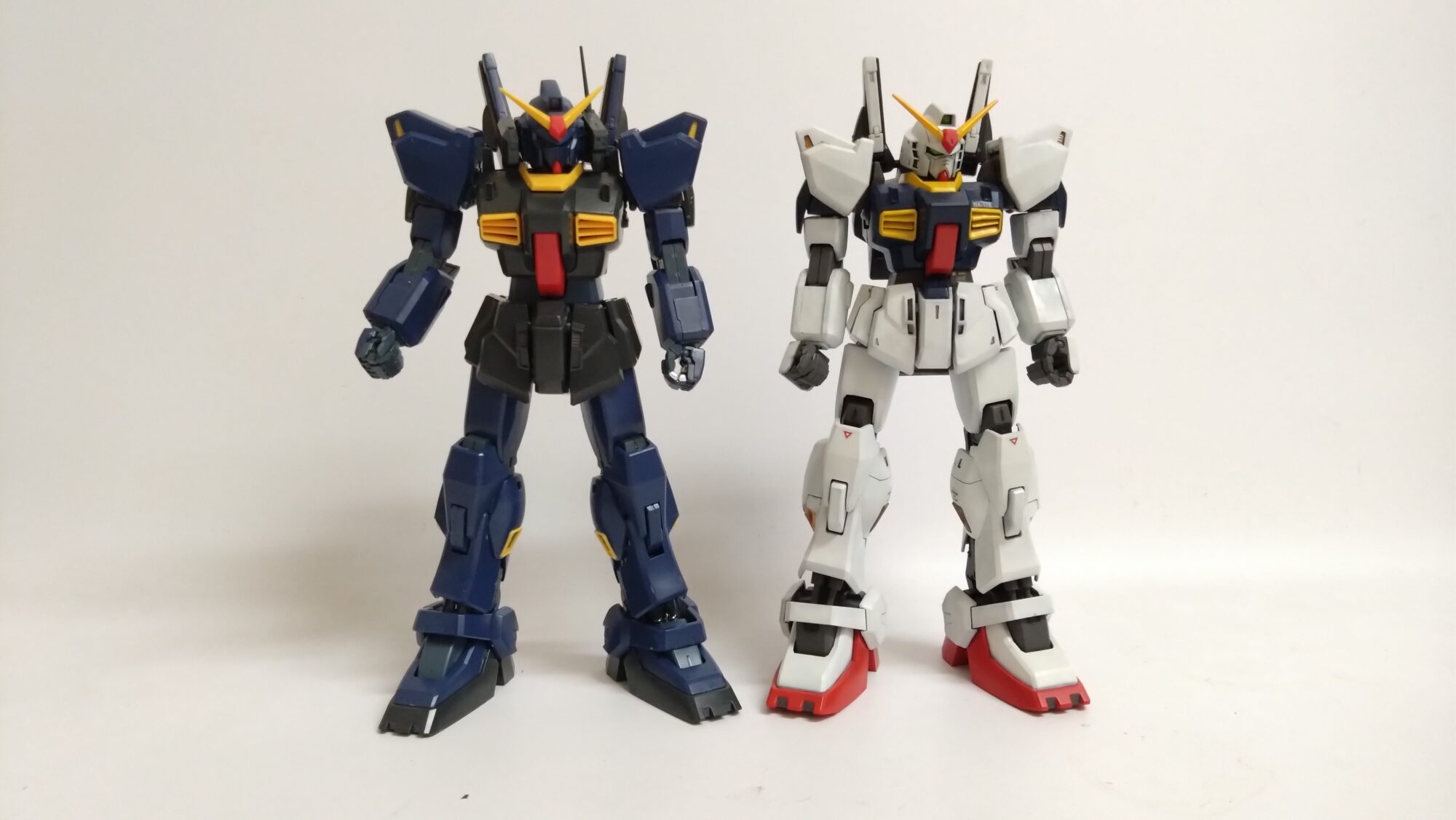 MGガンダムマークⅡ(MK-Ⅱ)Ver2.0とVer1.0の比較